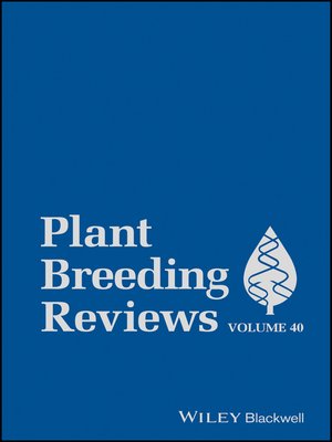 cover image of Plant Breeding Reviews, Volume 40